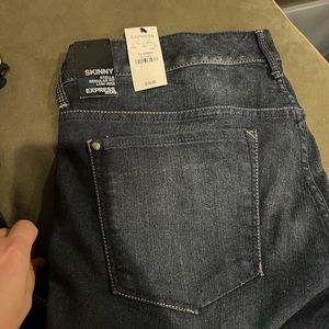 Express stella skinny jeans dark wash nwt sz 14